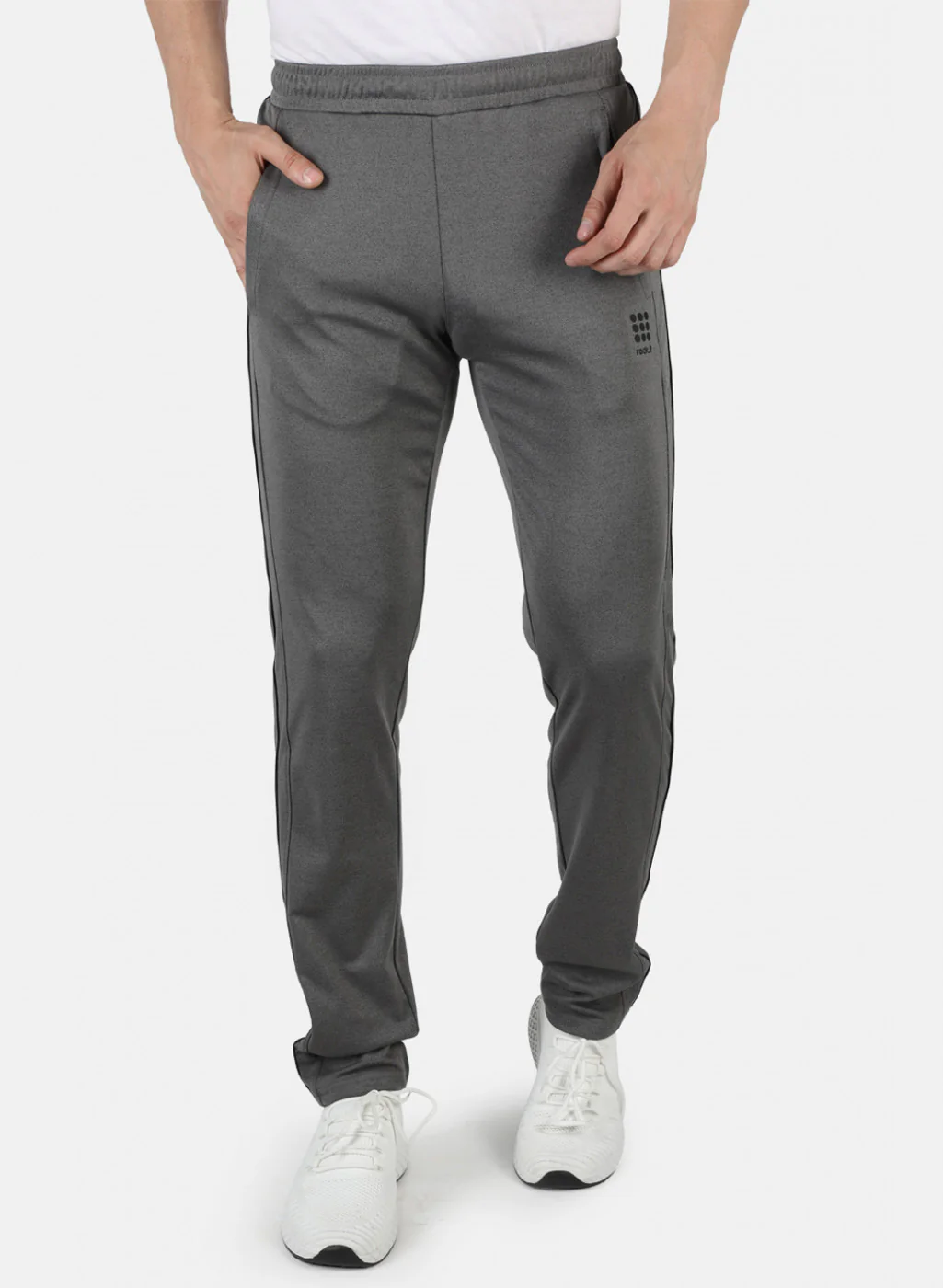 Rock.it Men Grey Self Design Lower