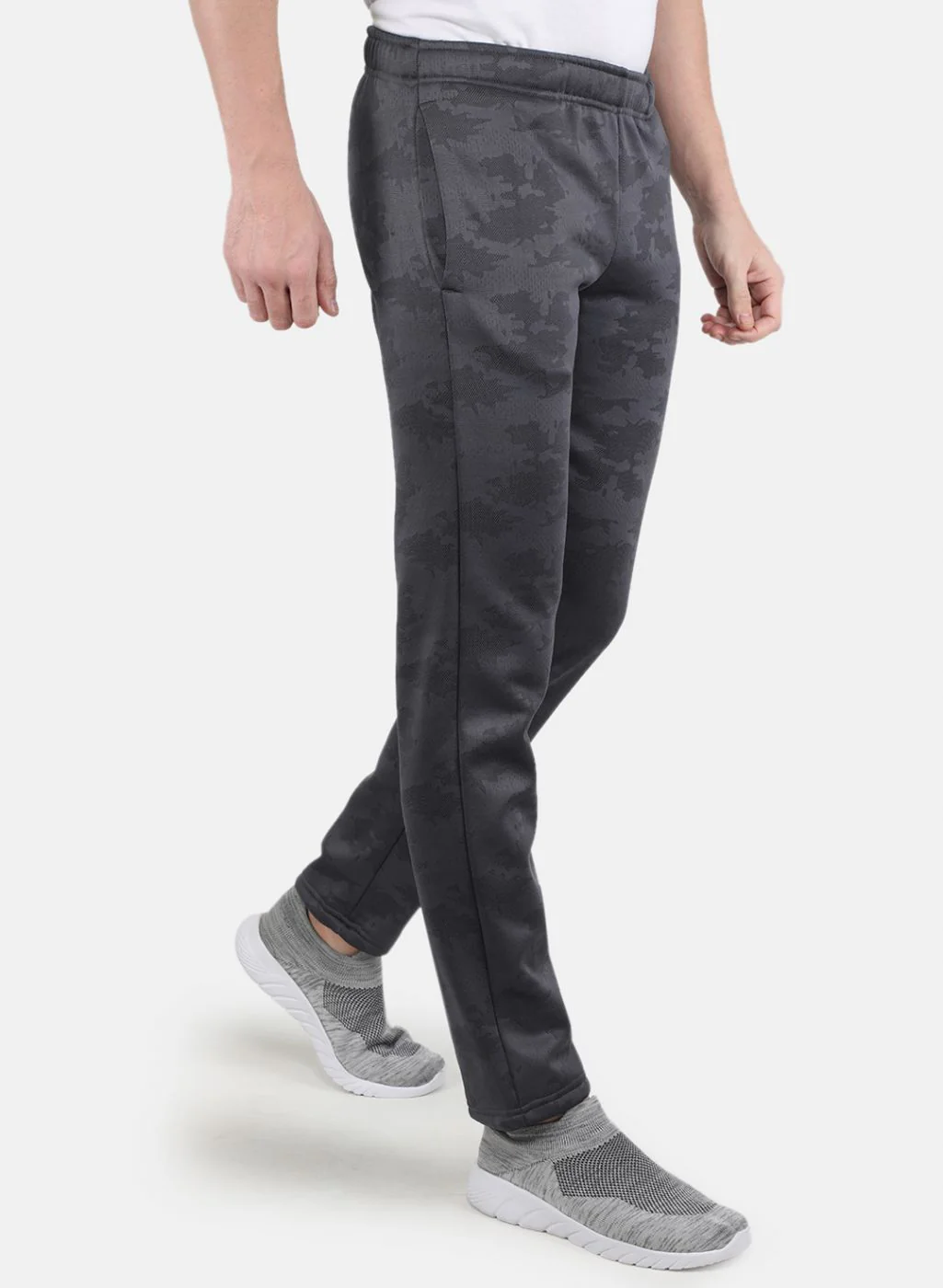 Rock.it Men Grey Smart Fit Track Pant - Image 6