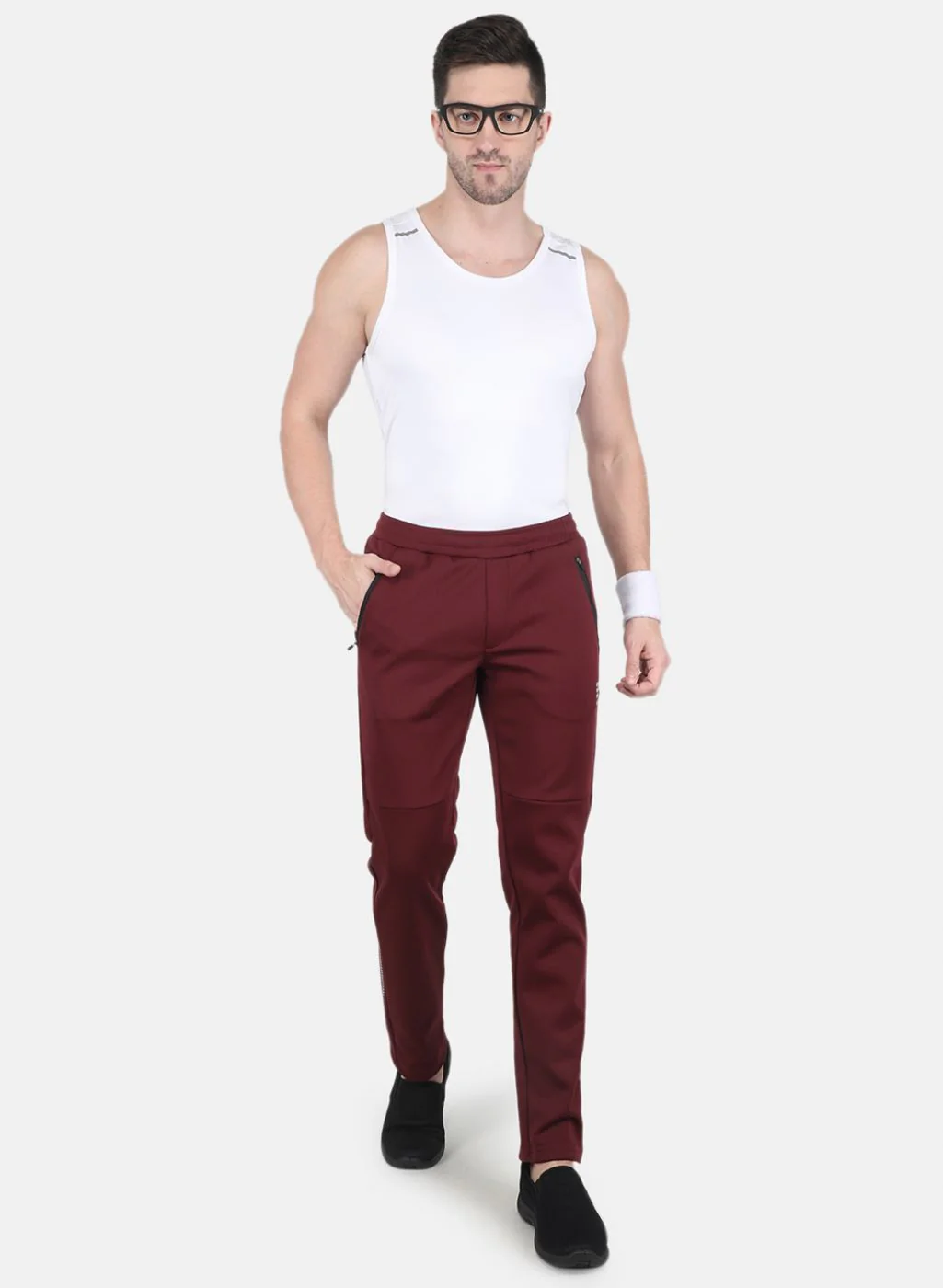 Rock.it Men Maroon Regular Fit Lower - Image 4