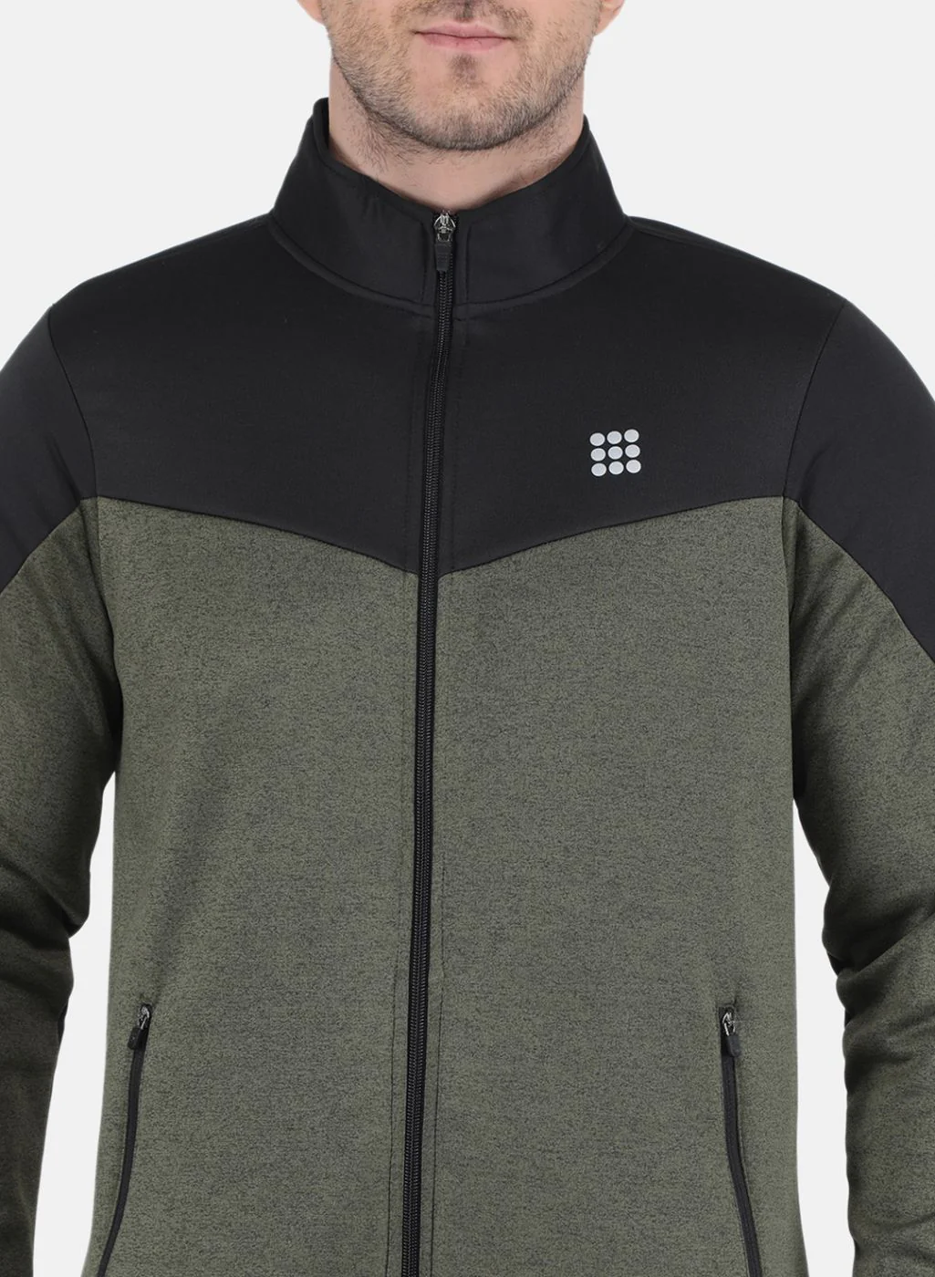 Rock.it Men Olive Solid Tracksuit - Image 6