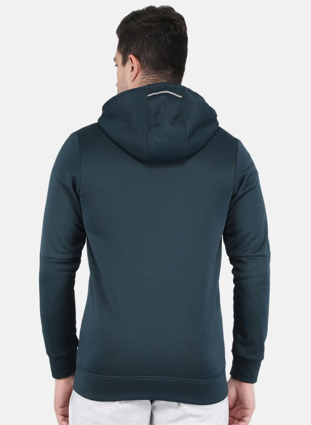 Rock.it Men Teal Blue Printed Sweatshirt - Image 3