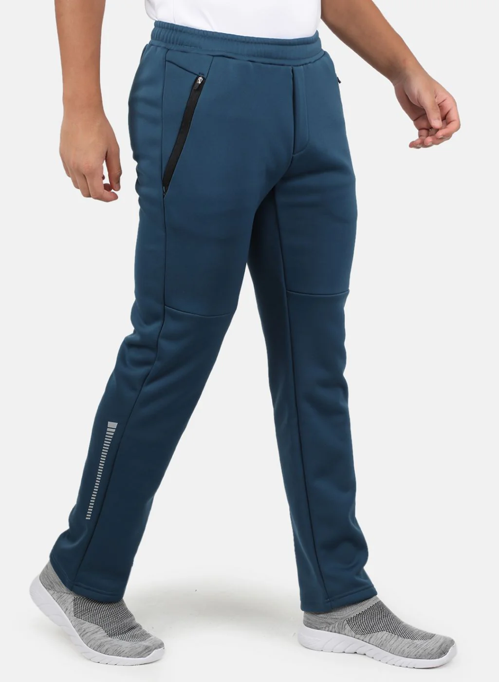 Rock.it Men Teal Blue Smart Fit Track Pant - Image 6