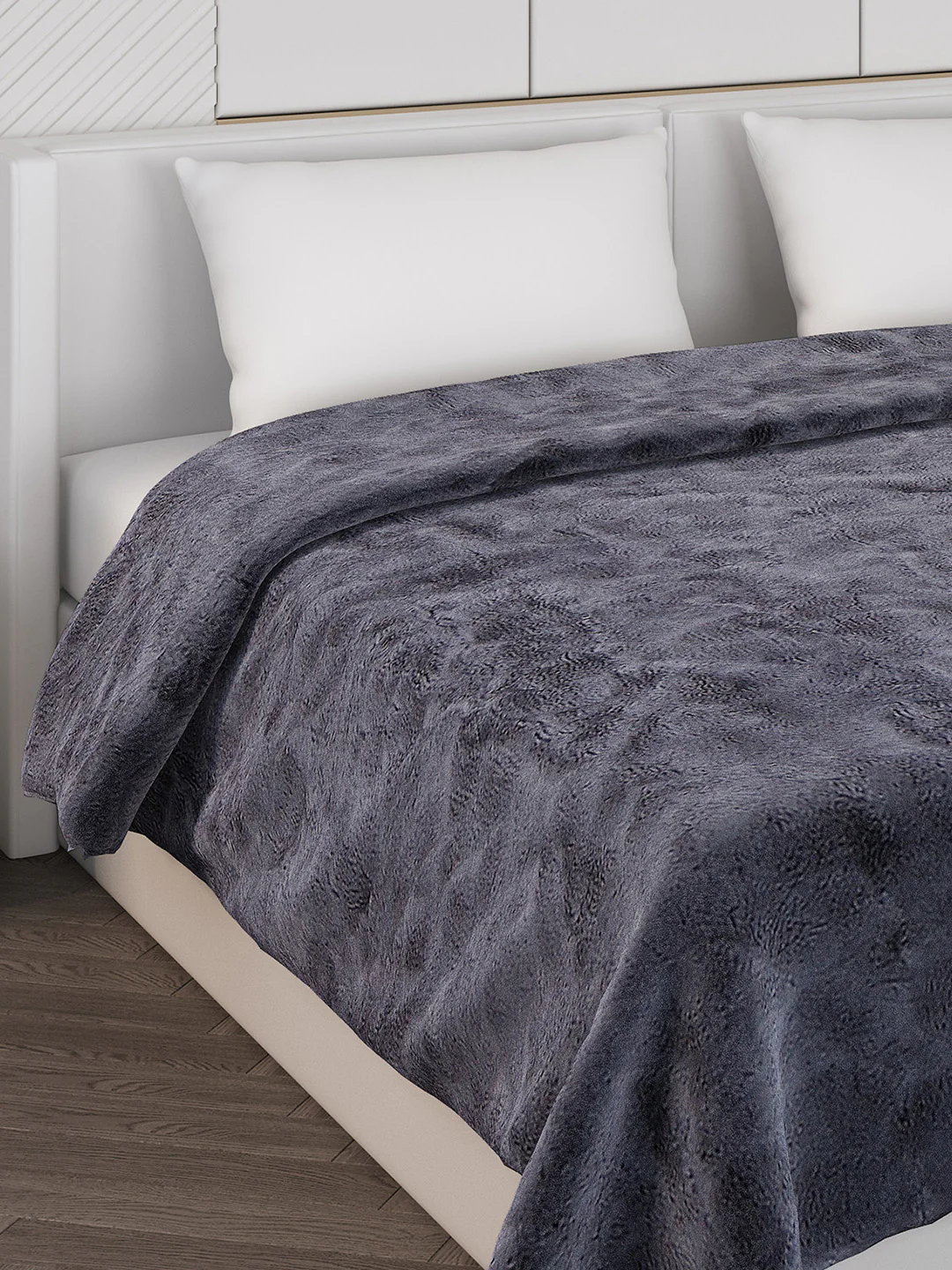 Self Design Double Bed 1000 GSM Blanket Henry 2 Ply (Weight 6.3 kg)